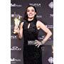 TORONTO, ON - MARCH 12: Natasha Negovanlis poses in the press room at the 2017 Canadian Screen Awards at Sony Centre For Performing Arts on March 12, 2017 in Toronto, Canada. 