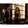 Carly Pope and Stephen Amell in Arrow (2012)