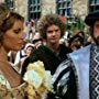 Raquel Welch, Oliver Reed, and Mark Lester in Crossed Swords (1977)