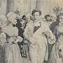 Elizabeth Taylor, Stewart Granger, Peter Ustinov, and Rosemary Harris in Beau Brummell (1954)