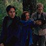 Gillian Anderson, David Duchovny, and Anthony Rapp in The X-Files (1993)