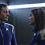 Jason Isaacs and Jayne Brook in Star Trek: Discovery (2017)