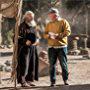 Rutger Hauer and Bruce Macdonald discussing next shot