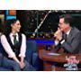 Stephen Colbert and Sarah Silverman in The Late Show with Stephen Colbert (2015)