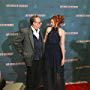 Peter Bogdanovich and Arielle Brachfeld at the premiere of Los Angeles Overnight