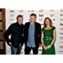 Jason Flemyng, Peter Cattaneo, and Sharon Horgan at an event for Military Wives (2019)