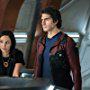 Brandon Routh and Tala Ashe in DC