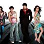 Nana Patekar, Abhishek Bachchan, Boman Irani, Priyanka Chopra, and Riteish Deshmukh in Bluffmaster (2005)