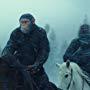 Karin Konoval, Andy Serkis, Terry Notary, and Michael Adamthwaite in War for the Planet of the Apes (2017)