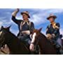 John Wayne and Ben Johnson in She Wore a Yellow Ribbon (1949)