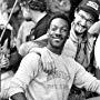 Eddie Murphy and Martin Brest on set of Beverly Hills Cop