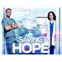 Michael Shanks and Erica Durance in Saving Hope (2012)