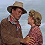 John Wayne and Geraldine Page in Hondo (1953)