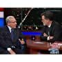 Stephen Colbert and Bob Woodward in The Late Show with Stephen Colbert (2015)