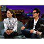 Amanda Peet and Johnny Knoxville in The Late Late Show with James Corden (2015)
