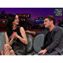 Josh Hutcherson and Krysten Ritter in The Late Late Show with James Corden (2015)