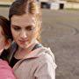 Amy Deasismont with Rebecka Josephson in ”My skinny sister”