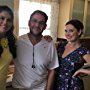 "Great News" Victor Nelli, Jr. with Briga Heelan and Cecily Strong