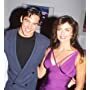 Dean Cain and Tracy Scoggins