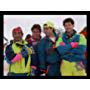Dean Cameron, Stuart Fratkin, and Patrick Labyorteaux in Ski School (1990)