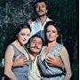 Pippo Franco, Eleonora Giorgi, Domenico Modugno, and Luciana Paluzzi in Smell of Flesh (1974)