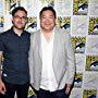 Max Borenstein and Alexander Woo at an event for The Terror (2018)