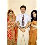 Divya Bharti, Anil Kapoor, and Raveena Tandon in Laadla (1994)